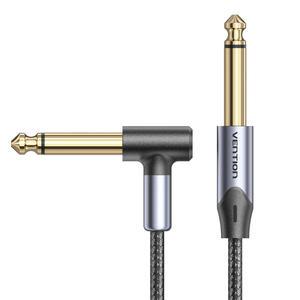 벤션 5.5 to 5.5 ㄱ자 55잭 TS 모노 오디오 케이블 3m BKEHI