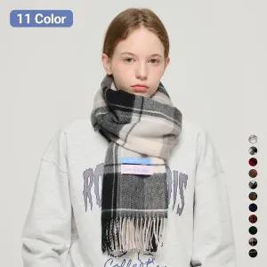 로아드로아 홀리데이 에디션 체크 머플러 (11색상)