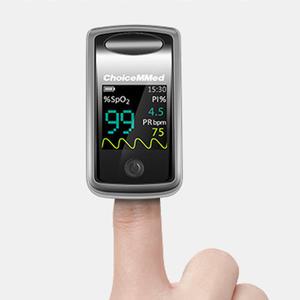 휴대용 의료용 산소포화도 맥박수 측정기 핑거형 펄스옥시미터 병원 가정 MD300CI216