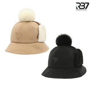 [알비세븐] 여성 겨울 방한 방울 귀달이 벙거지모자 R4AWCP120