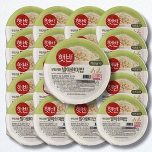 햇반 발아현미밥 130g 48개