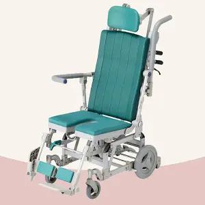 [우치에] 이동형 전신용 샤워베드 (목욕의자) HN-016 - 리클라이닝(고급형)