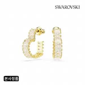 [/본사정품] Matrix 골드 톤 하트 후프 귀걸이 5693512