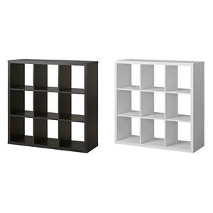 [마켓비]이케아 KALLAX 칼락스 9칸 선반유닛 112x112cm/책장/장식장/수납장/진열장/옷장