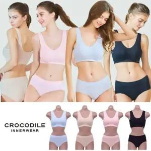 [25SS]크로커다일 심리스 퓨징 감탄브라 4세트