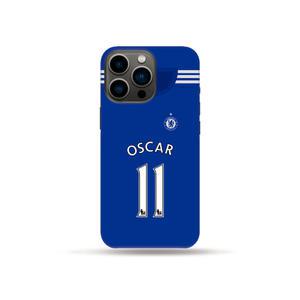 12/13첼시FC 마타 아자르 램파드 오스카 축구팀 유니폼 휴대폰 백커버 케이스