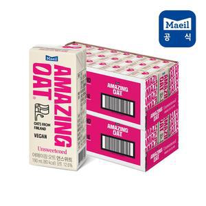 G 매일 어메이징 오트 언스위트 190ml 48팩