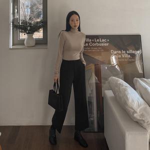 [뷔페바지] 쫀득 와이드 밴딩 슬랙스(융기모ver)