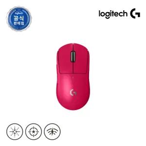 로지텍코리아 공식 G PRO X Superlight 2 / 무선 게이밍 마우스 핑크