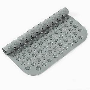 [BZJL138U_4B]다크그레이 타일흡착 욕실매트 고무 화장실