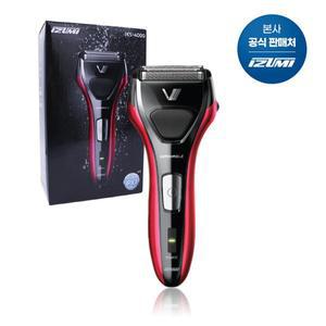 [이즈미] Drive 4000 솔리드 쉐이버 IKS-4000 면도기 / 3날 헥사포일 방수등급 IPX7 완전방수