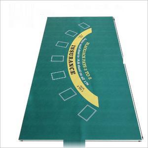 모리 고무 하드 비닐 테이블 홀덤매트 포커 펠트 바카라 보드게임 매트 60x90cm 블랙잭