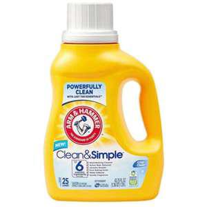 암앤해머 클린앤심플 세탁세제 1.29L 본품 1개