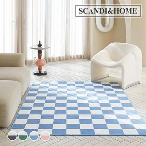 [NS홈쇼핑]먼지없는 체스 단모 러그 사계절 카페트 100x150 4colors[35080405]
