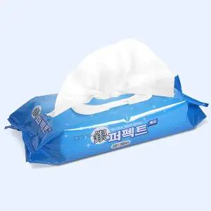 [케어메이트] 은 퍼펙트 케어 물티슈 (60매입 x 20팩) - 빅사이즈 200 x 300mm