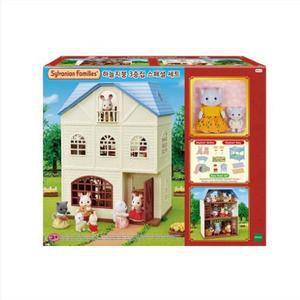 실바니안패밀리 5513 하늘지붕 3층집 스페셜 세트