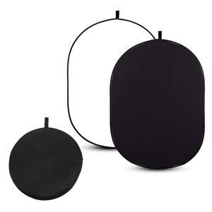 촬영용 원터치 배경판 블랙 화이트 양면 1m x 1.5m 면소재 유튜브 방송 홈스튜디오