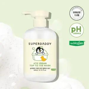 슈퍼대디 아토비건 탑투토워시 300ml