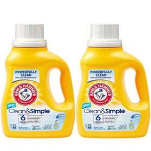 암앤해머 클린앤심플 세탁세제 1.29L 2개