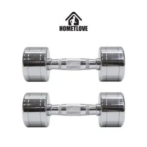 HOMETLOVE 올크롬 아령 5kg, 7kg 1+1 홈트 운동