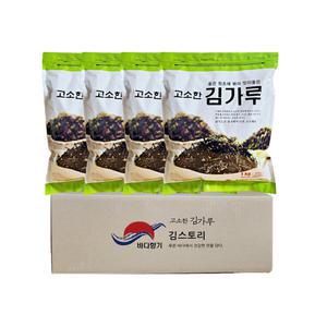 김스토리 고소한 김가루 1kg x 4봉_국내산 대용량 식자재