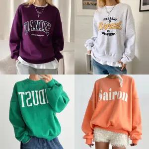 여성티셔츠-겨울신상/영문로고티/스트라이프/긴팔티셔츠/기모티/맨투맨/블라우스/니트/여성의류