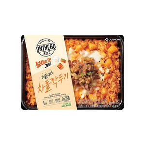 [장보기]아워홈 온더고 더블치즈 차돌깍두기 300g, 1개