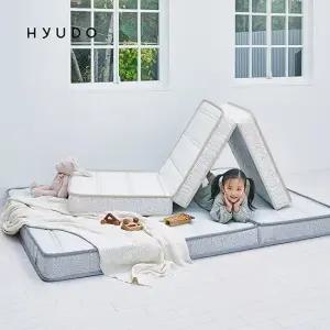 편안한 제주 13cm 허리 라텍스 본넬 접이식 매트리스 토퍼 SS