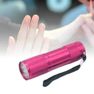 9LED 젤 램프 셀프 네일 미니 LED LIGHT 핑크-WF64A6E