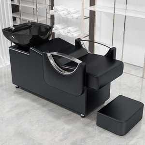 미용실 샴푸 의자 방수 눕는 메이크업 헤어샵 등받이