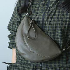 전참시 최강희가방 크루아상 소프트 숄더백 패션 가방 캐주얼 허리가방 이승연가방 블랙