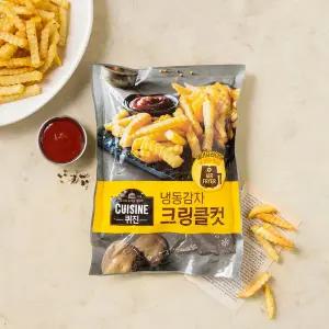 퀴진 냉동감자 크링클컷 650g