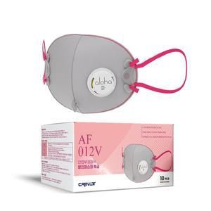 국산 크리넷 방진마스크 AF012V 특급 카본 10개입 산업용 공업용 작업 현장 안면부 여과식