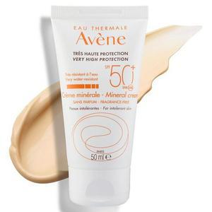 아벤느 선 미네랄 선크림 SPF50 PA 50ml 1개