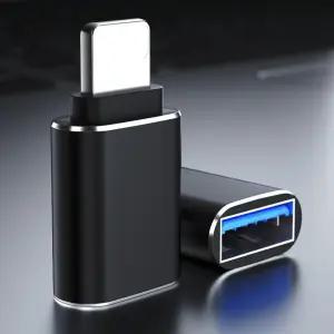 제닉트 USB 3.0 A to C타입 OTG젠더(블랙) 변환젠더