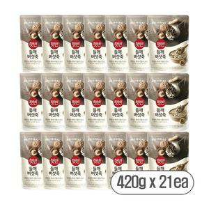 햇반 비비고 파우치죽 들깨버섯죽 420g 21개//