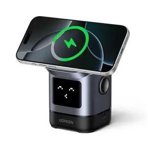 유그린 UNO시리즈 마그네틱 Qi2 2in1 25W 무선충전기