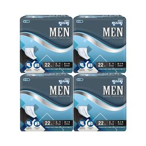 참사랑 성인기저귀 맨패드 남성용 접착패드 22p X 4팩