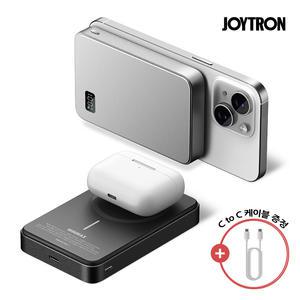 조이트론 미니맥스100 무선 맥세이프 보조배터리 기내 고속 대용량 미니 보조배터리 10000 C타입 가벼운