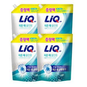 리큐 찌든때 올인원 일반 드럼 겸용 세탁세제 2L x4개