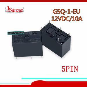 10 개/몫 원래 새로운 릴레이 G5Q-1-EU DC12V EU 5A One on off