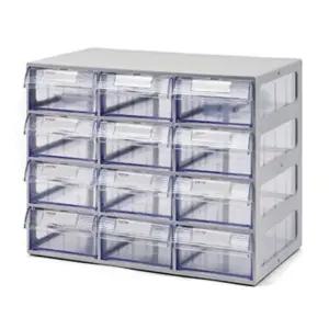 심플한 사무용품 멀티박스(12단SET)/수납장/프라스틱정리함/정리박스/화장대정리함/장난감정리함/레고함