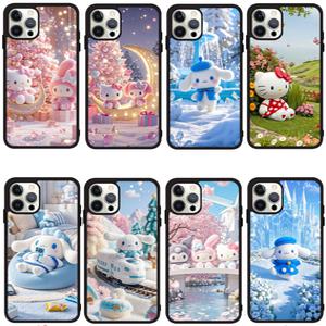 쿠로미 시나모롤 3D애니 만화범퍼케이스 20FE S23FE S24+ S21울트라 아이폰14프로 아이폰13 A35 A54 A55 A71 A82 A90 지폴드5 A16 A26 A3