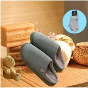 여성 민트 털실내화 겨울털슬리퍼 거실화 소음방지/방한화/소음/방지/슬리퍼/층간/털실/내빈슬리퍼