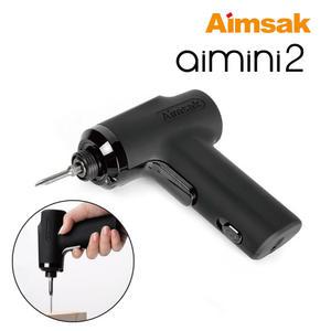 아임삭 USB 충전 아이미니2 스크류 드라이버 3.6V (본체+충전케이블+파우치+비트) C타입  Aimini2  전동드라이버