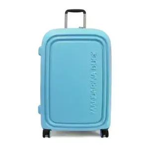 만다리나덕 로고덕 26인치 확장형 캐리어 여행 가방 스카이 블루 SZV32A68