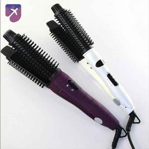 볼륨 드라이 전기머리인두 전기 머리 헤어컬 매직 퍼플 라운 원형 곱슬 회전 기본 매직기