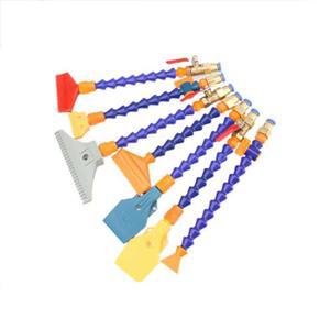 자바라 플랫 오리발노즐 에어 오리발 밸브 먼지 블루 슬라브 스위치없음 부품 조절 나이프