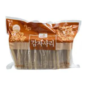 [롯데백화점]레인보우마켓 미농 감자사리 2kg 냉동