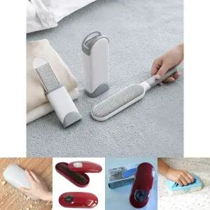 (휴대형+거치형) 코트 먼지 제거 코트 옷솔 캐시미어 옷솔/브러쉬/틈새/청소/털먼지/제거솔/바닥/청소신